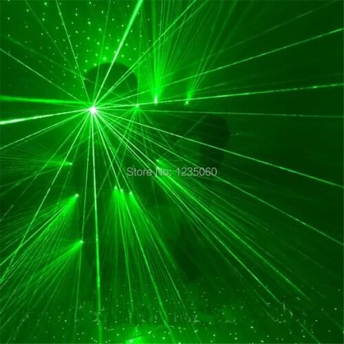 New Arrival Green Laser Show Glasses Laserman Laser Armor Stage Performance Laser Costume Luminous Green Clothes Glasses