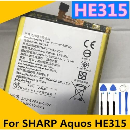 Runboss HE315 Original Quality Battery for SHARP HE315 2630mAh