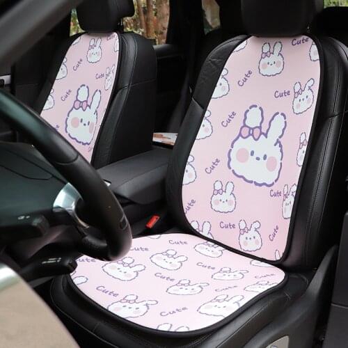 Pink Car Cushion Cover Protector Back Seat Odorless Sitting Cushion Pad Mat Backrest Car Assessoires Interior for Women