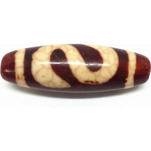 Tibet Beads Red Natural Agate Money Hook 12mm*38mm Pendant Powerful Amulet Tibetan Dzi DIY Bracelet Free Shipping