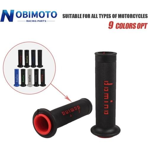 High Quality Universal Motorcycle Grip Dirt Pit Bike Motocross 7/8 "22 mm Gel Rubber Handlebar Brake Grips For Domino 9 Colors