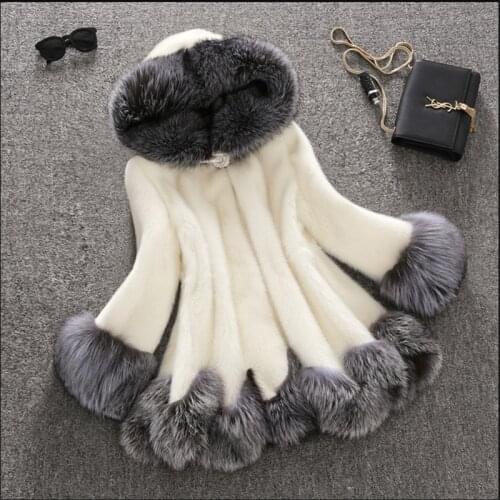 XLMJDZGS Artificial Fur Coats