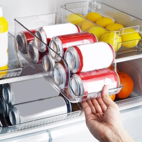 Fridge Organizer Bin Storage Box Wine Bottle Holder Shelf Fridge Organizer Shelves Fridge Water Bottle Storage Dispenser Supplie