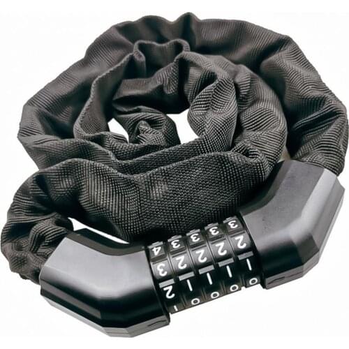 1300mm Universal Bicycle Lock Anti-theft 5 Digit Password Chain Lock Bike Coded Lock Bicycle Chain Lock Bicycle Accessories