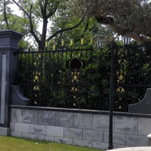 Hench 100% handmade forged custom designs ornate metal Australia fence gate Australia hot selling in Australia United States