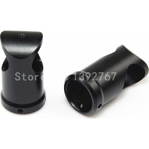 2pcs Multi Axis Aircraft Landing Gear Alum Alloy Three Channel Tripod Carbon Fiber Tube Connector 12mm-14mm-16mm UAV Accessories