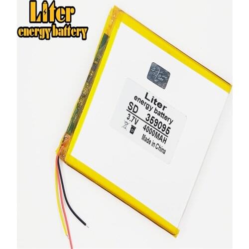 3 line 359095 3.7V 4000mAH 359093 Polymer lithium ion / Li-ion battery for tablet pc power bank cell phone