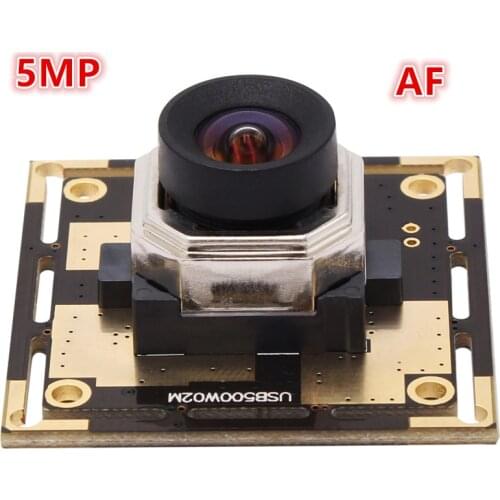 38*38mm usb board 5MP usb Video Surveillance camera Autofocus CMOS OV5640 100 degree no distortion lens usb camera module