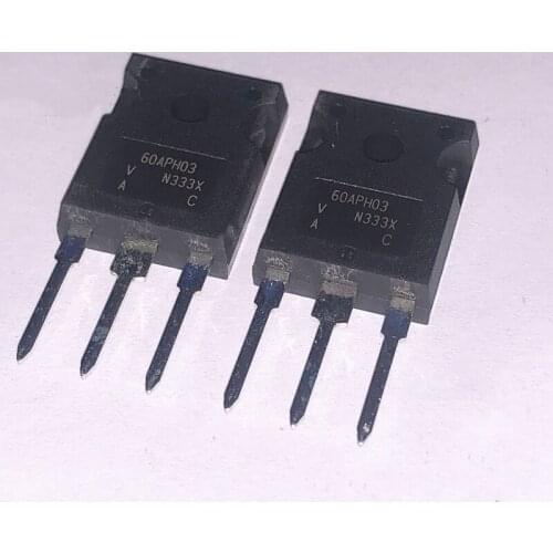 5piece/LOT 60APH03PBF 60APH03 TO-3P Fast recovery diode 60A 300V NEW Original In stock