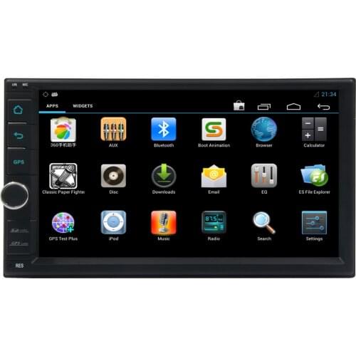 Double Din Car Stereo With Bluetooth Touch Screen Car Radios Android 10.0 GPS Navigation Radio Player WIFI In Dash Quad Core
