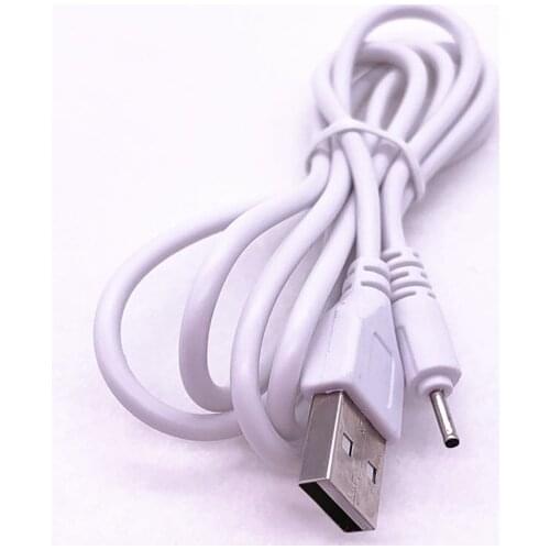 White 1M/3FT DC 2mm USB Charging Cable for Nokia E5 E50 E51 E61 E61i E62 E63 E65 E66 E71 E72 E73 E75 E90 X3 X6 X2-01 N810 N8 N76