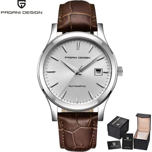 2021 NEW PAGANI DESIGN Top Brand Luxury Men Mechanical Watch Waterproof Leather Casual Business Men Watch Saat Relogio Masculino