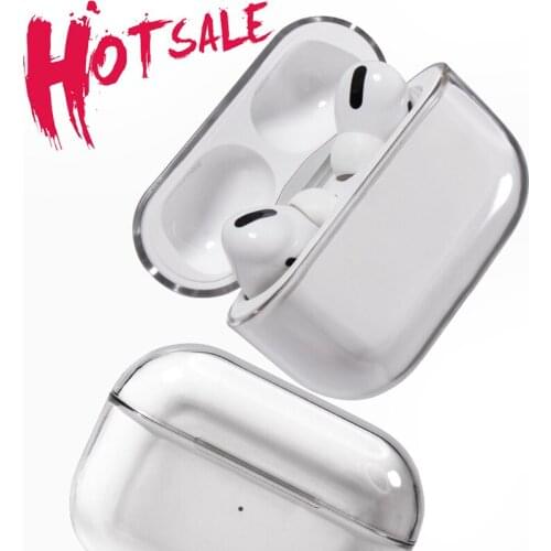 Case For Airpods Pro Cute Earphone Case Clear Case For Apple Airpod Wireless Bluetooth Transparent PC Cases For Airpods Pro