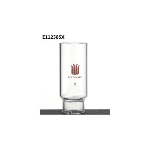 E112585X:Extraction Thimble, Glass, Fits Extractor Size:small, O.D.*Height:25*85mm, Porosity:XC
