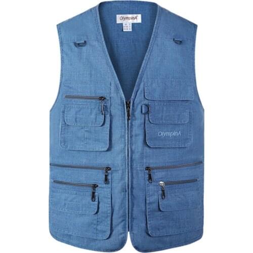 IEGLA Men's Vests With Pockets