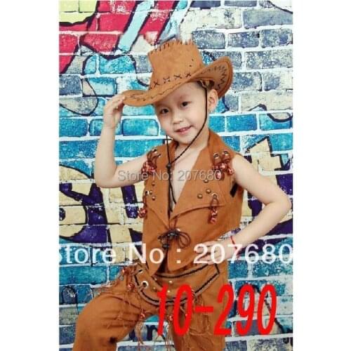 Party Cosplay Costume Cowboy Costumes Fancy dress Vaquera ropa de juego vestido For Kids or Kids The stage Costume