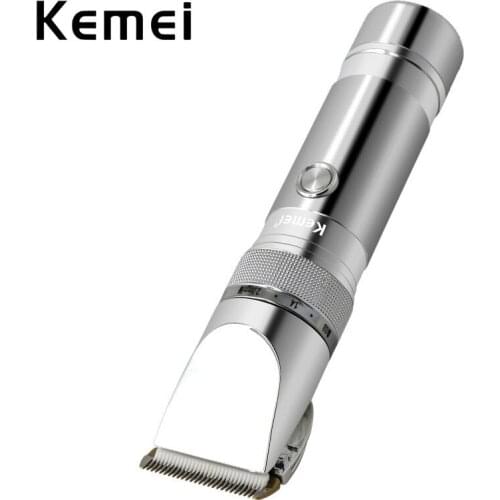Kemei Rechargeable Men Hair Clipper Professional Hair Trimmer Electric Razor Barber Cutting Beard Trimmer Shaving Machine