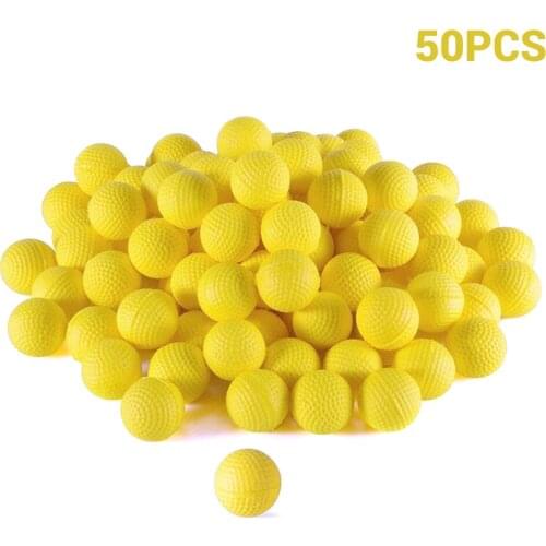 50/100Pcs Round Foam Refill Replace Balls Pack Toys For Children Develop Baby Tactile Senses Stress Training Ball Toy
