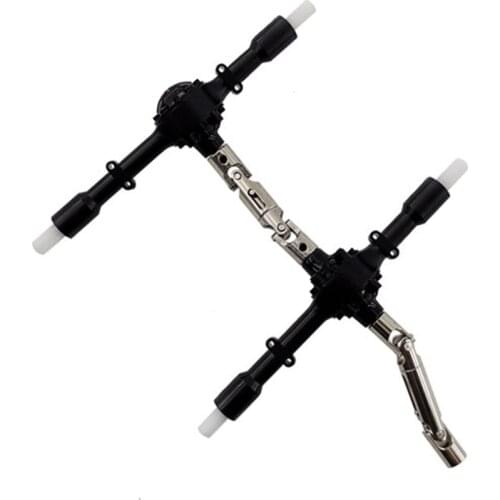 ​RC Truck Heavy Duty Metal Front Central Rear Axle Drive Shaft Modification Part for 1/16 WPL B-14 B-14K B-16 B-16K B-24