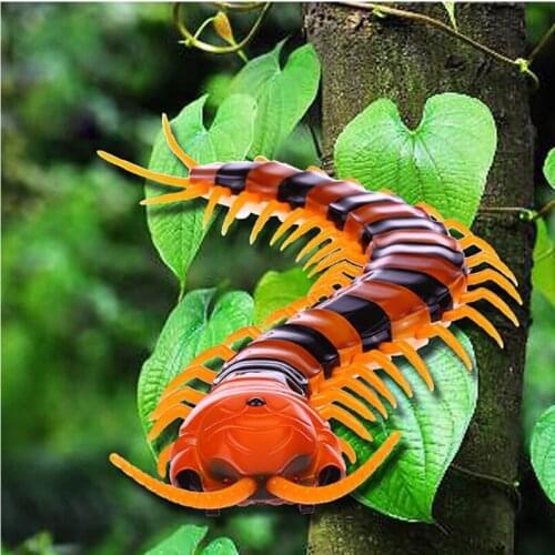 Novelty Fun Insect Toys Radio Infrared Remote Control Machine Bionic Centipede Animal Prank Funny Gadgets Children Gift