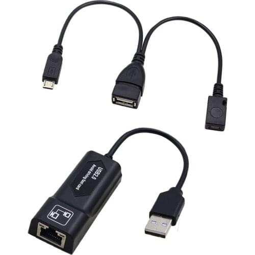 New LAN Ethernet Adapter for AMAZON FIRE TV 3 or STICK GEN 2 or 2 STOP THE Buffering