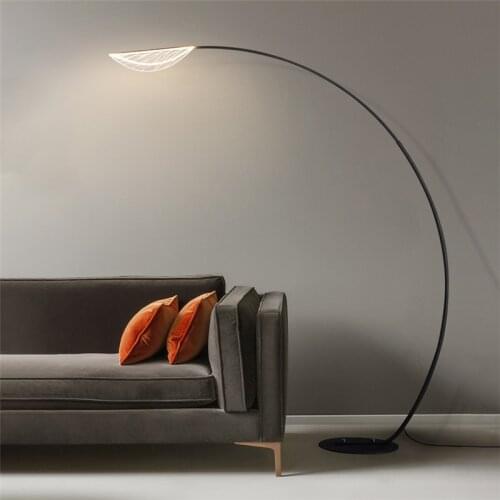 Nordic led lamp Living room decor floor lamp fishing lamps minimalist modern led lighting designer standing lamp Bedroom lights