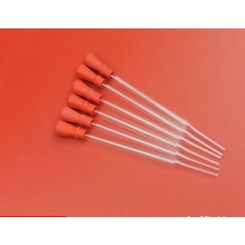 10cm glass dropper high quality thickened tube rubber head dropper 10pcs