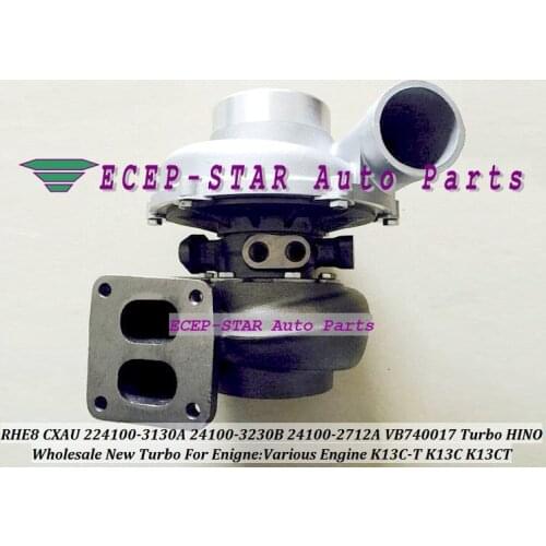 TURBO RHE8 CXAU 24100-3230B 241003230B 2241003130A 241002712A 224100 3130A 24100 2712A 24100 3230B For HINO K13C-T K13C K13CT