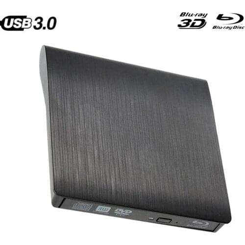 Bluray USB 3.0 External Optical Drive DVD Burner BD-ROM Blu-ray Player for Asus Samsung Acer Dell Universal SONY HP Lenovo