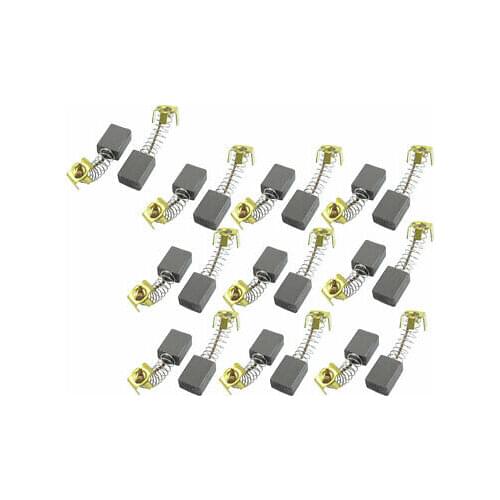 10 Pair 11mm x 8mm x 5mm Power Tool Motor Carbon Brushes CB64 for Makita