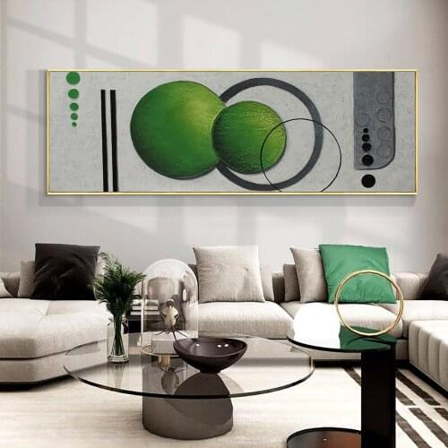 100% Handpainted Oil Painting On Canvas Minimalist Abstract Painting Picture Modern Wall Art For Bedroom House Decoration