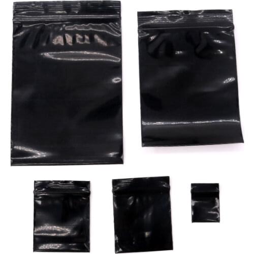100pcs/lot Transparent PE Pouches Jewelry Bags 4x6 & 5x6 & 5x7cm Plastic Bags For Fashion Earring Little Candy And Gift Display