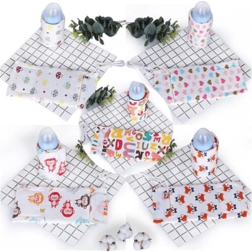 2021 Brand New USB Portable Baby Infant Nursing Bottle Feeding Protection Bag Heater Warmer Cartoon Printed Bottle Heated Cover