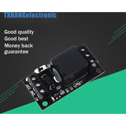 3.3V 1 Channel Relay Module High Low Level Adjustable Trigger Board Precise Power Supply Module For Arduino diy electronics