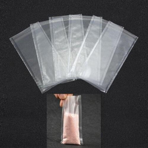 50Pcs PVA Water Soluble Fishing Bags Water-Soluble Fishing Bait Bag Carp Fishing Fast Dissolving Environmental Water-soluble Bag