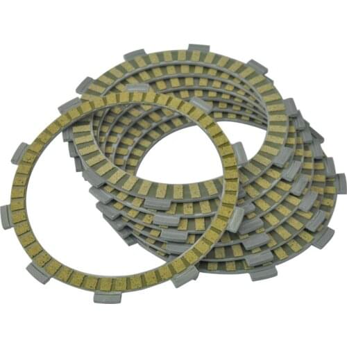 7pcs Motorcycle Clutch Plates for Honda CB400SS 02-08 XR400 05-08 VT600C Shadow 88-07 XL600 89-90 CB650F CBR650F DR250RX DR-Z250