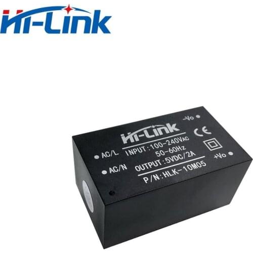 Free ship 15pcs*110V 220V to 5V 2A AC to DC switching power adapter for LED/Street light HLK-10M05