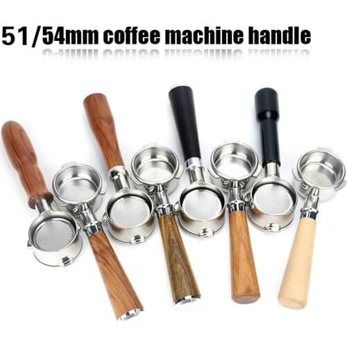 Bottomless Portafilter 51/54mm Espresso Coffee Machine Handle Coffee Tools For Coffee Filter بورتافلتر 54 بورتافلتر 51
