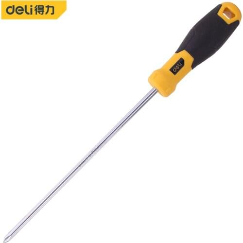 Deli Cross Phillips Screwdriver CR-V Alloy Steel Professional Electrician Screw Driver Insulated Screwdriver DIY Hand Tools