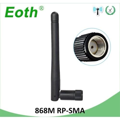 868MHz 915MHz Antenna LORA 3dbi RP-SMA Connector GSM 915 MHz 868 IOT antena outdoor signal repeater antenne waterproof Lorawan