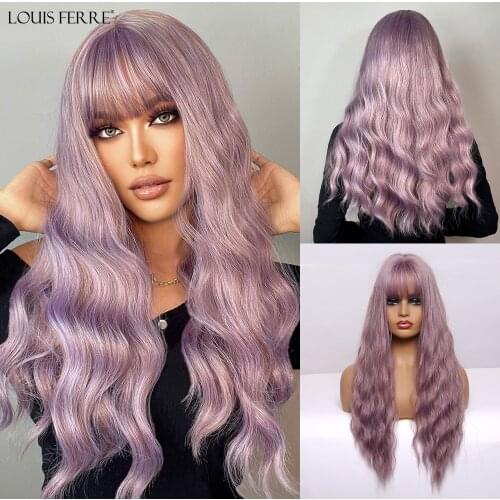 LOUIS FERRE Long Synthetic Wigs
