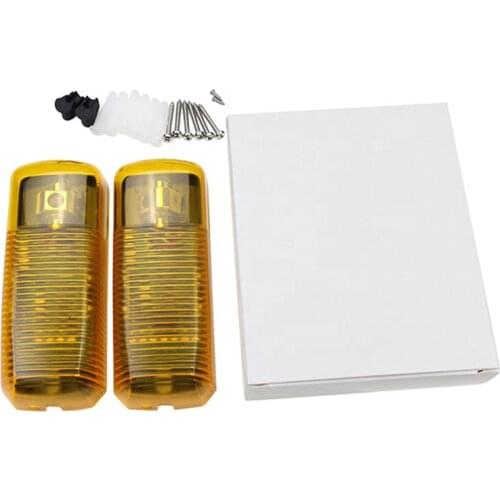 Beam Photocell sensor with flash lamp for sliding swing gate opener garage door sensor