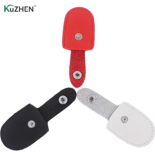 1pc Nail Cuticle Scissors Nipper Cover Dead CuticleTrimmer Leather Protecter Kits Protective Sleeve Manicure Pedicure Tool kits