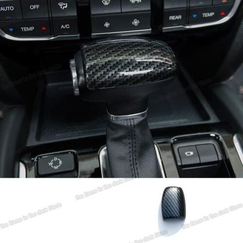 Lsrtw2017 Car Gear Lever Head Trim Shift Knob Cover Chrome for Trumpchi Gac Gs8 2017 2018 2019 2020 2021 Accesosries Parts