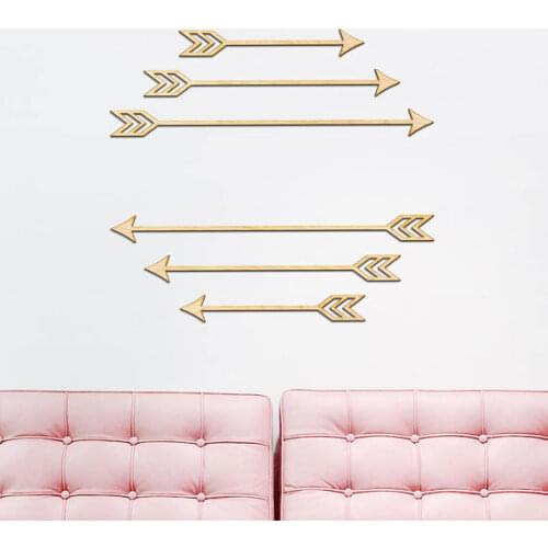 Wooden arrow wall decor, party photo booth props, Laser Cut bedroom sign, arrow wild one nursery decoration