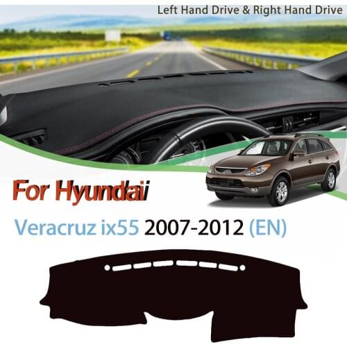 For Hyundai Veracruz Ix55 2007-2012 Anti-Slip Mat Dashboard Cover Pad Sunshade Dashmat Car Accessories Rug