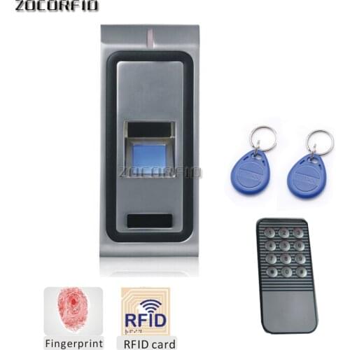 IP66 Outdoor WG26 Fingerprint +125KHZ RFID access control reader for security door lock system gate opener use