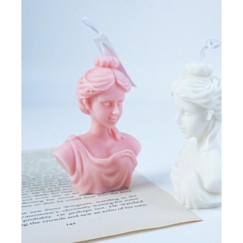 Vinas Silicone Mold Decoration Room, Three-Dimensional Candles, Plaster Portrait, Handmade Pottery, Decorative Ornaments