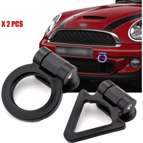 2 pcs Universal Plastic Decorative Tow hook Dummy Towing Hook Car-styling