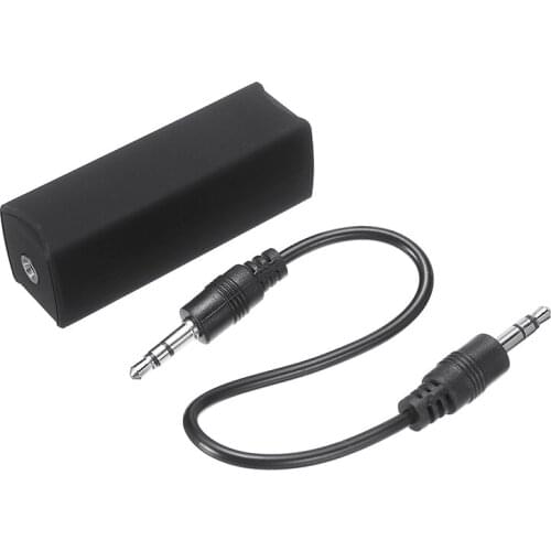 3.5mm Portable Aux Cable Ground Loop Noise Isolator For Car Audio Home Stereo System Home Stereo Noise Cancelling